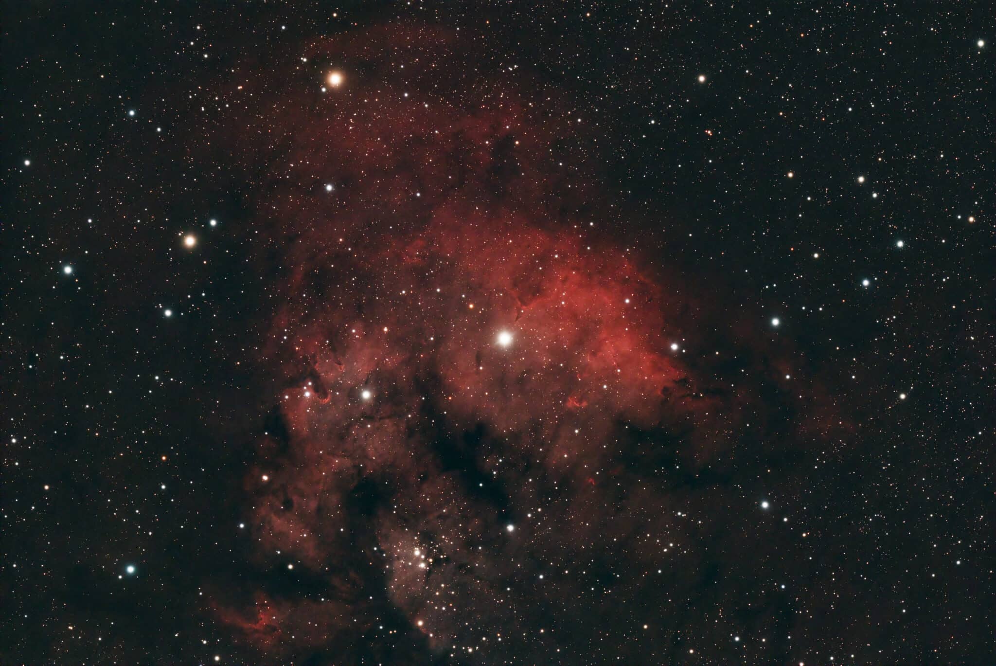 SH2-171 – Hydrogen Alpha Emission nebula